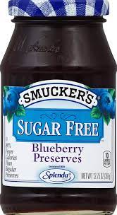 smucker s preserves sugar free blueberry