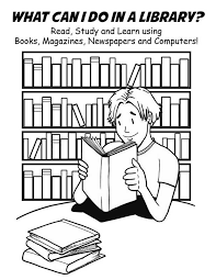 Free library coloring sheets download free clip art free. Library Coloring Pages To Download And Print For Free