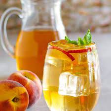 refreshing olive garden peach iced tea