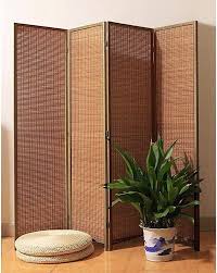 Tinytimes 6 Ft Tall Bamboo Room Divider