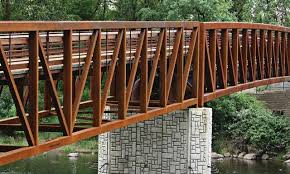 pedestrian bridges truss styles