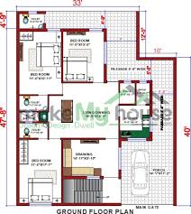 Buy 43x48 House Plan 43 By 48 Front