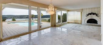 marble flooring a good living room fit