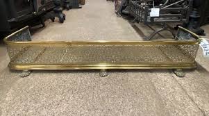 Brass Fireplace Fender Wells Reclamation