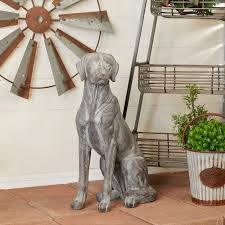 Black Mgo Modern Farmhouse Garden Dog
