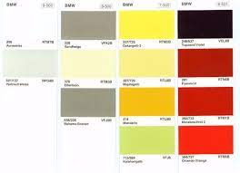Bmw Motorcycles Paint Codes Color