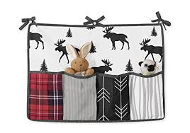 grey black and red woodland plaid and