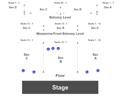Stiefel Theatre For The Performing Arts Seating Chart