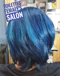 I recently redid my blue hair right before a vacation, only to see it fade again after a few days. Iridescent Blue Hair Color Color Shades Thetoilettes Female S Salon Facebook