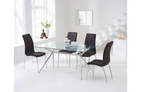 Nto Glass Dining Table And 4