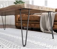 hairpin table legs incorporate the mid