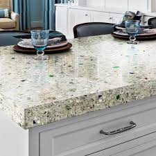 Umbo White Vetrazzo Countertops Cost