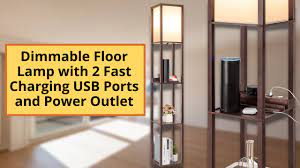 dimmable floor l with 2 fast