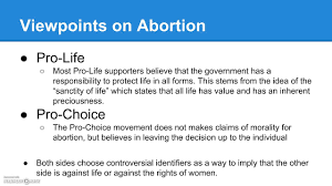 My Persuasive Essay On Abortion Term Paper Sample