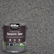 1gal Gray Granite Grip Decorative Interior Exterior Concrete Floor Coating Paint