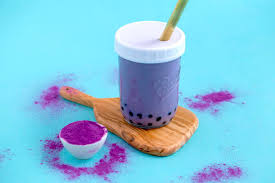 taro milk tea with boba mind over munch
