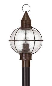 Outside Lamps Rustic Outdoor Post