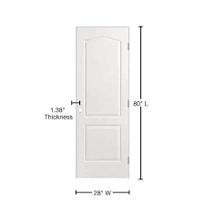 single prehung interior door