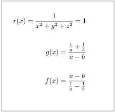 latex fractions javatpoint
