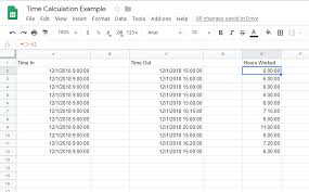 Key in the data as shown. How To Calculate Time In Google Sheets