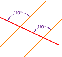 parallel lines and pairs of angles