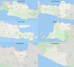 It borders with west java province in the western part, while in the eastern part borders with east java province. Profil Pulau Jawa Gambar Peta Lengkap Geologinesia