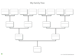 Free Family Tree Template With Pictures Stingerworld Co