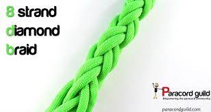 For one 5 foot rein, you will need around 80 feet of paracord, and 5. 8 Strand Diamond Braid Paracord Guild Paracord Knots Paracord Bracelet Tutorial Paracord