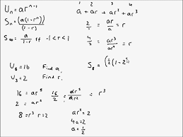 A Level Maths C2 Geometric Series