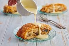 What pastry is apple strudel made from?