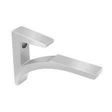 chrome aluminium shelf bracket 3 8 inch