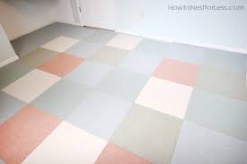 how to install flor carpet tiles craft