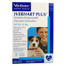 Iverhart Plus 1 25 Lbs 1 Month Supply Blue