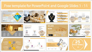 jewelry template powerpoint templates