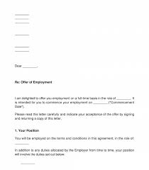 offer letter for employment template