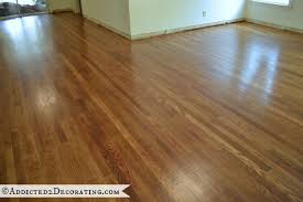 can you refinish hardwood floors one