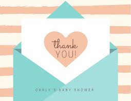 Customize 239 Baby Shower Thank You Card Templates Online Canva