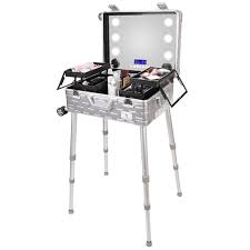 cosmetic makeup case travel trolley