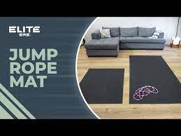 jump rope mat by elite srs indoor and
