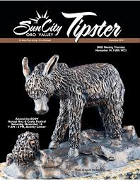 36 l x 6 w x 15 1/4 h. Sun City Oro Valley Tipster November 2019 By Sun City Oro Valley Community Association Issuu