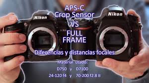 aps c crop sensor vs full frame