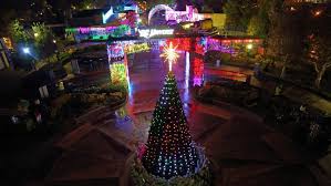 six flags magic mountain holiday in the