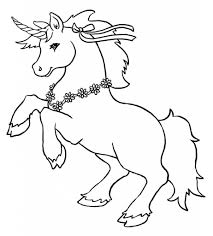 Kids Coloring Pages Unicorn