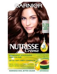 Garnier Nutrisse 3 23 Dark Quartz Brown Permanent Hair Dye