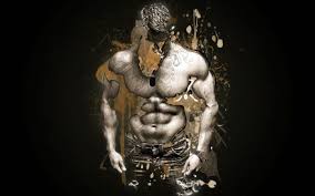 Muscles Man Person Art Artistic Brown 4k Wallpaper - Iphone Bodybuilder  Wallpaper Hd - 1024x640 - Download HD Wallpaper - WallpaperTip