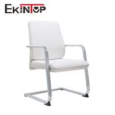 white office chair no wheels