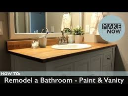 Remodel A Bathroom Paint Vanity