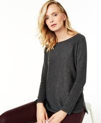 Charter club black turtleneck sweater. Macys Com For Charter Club Pure Cashmere Long Sleeve Shirttail Sweater Created For Macy S Ibt Shop
