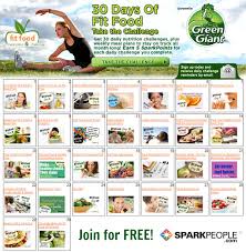 Join The 30 Day Fit Food Challenge Sparkpeople