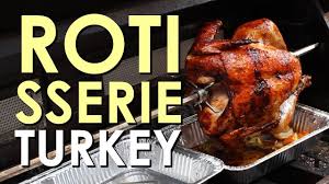 how to rotisserie cook a turkey art